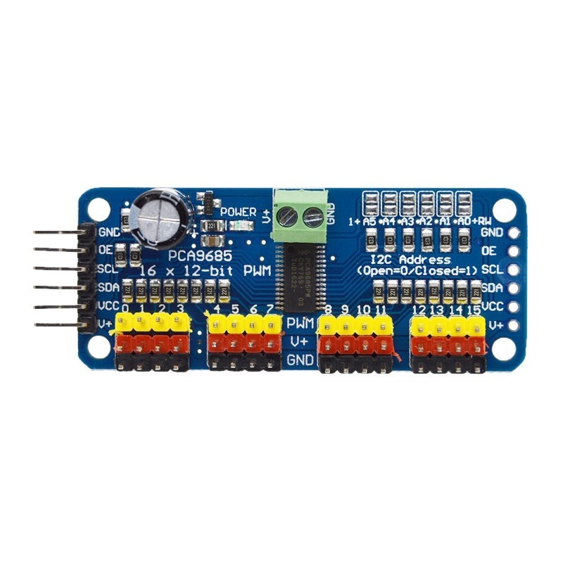 PCA9685 16 Channel Servo Motor Driver
